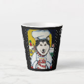 TASSE LATTE ALASKAN MALAMUTE (Devant)