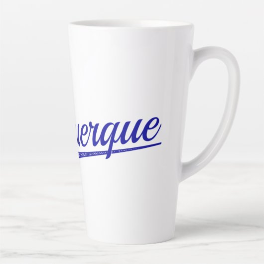 Tasse Latte Albuquerque (Droite)