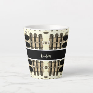 Tasse Latte Algérie vintage Alger La poste