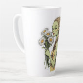 Tasse Latte Alien Boho2 (Angle gauche)
