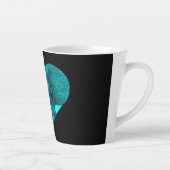 Tasse Latte Alien gris, la vérité est là (Droite)