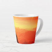 Tasse Latte Alien sur Mars (Angle droit)