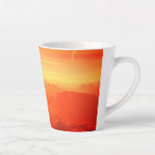 Tasse Latte Alien sur Mars (Droite)