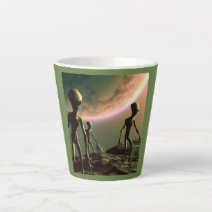 Tasse Latte ALIENS gris SF 2