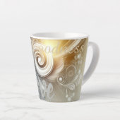 Tasse Latte Alignment (Angle droit)