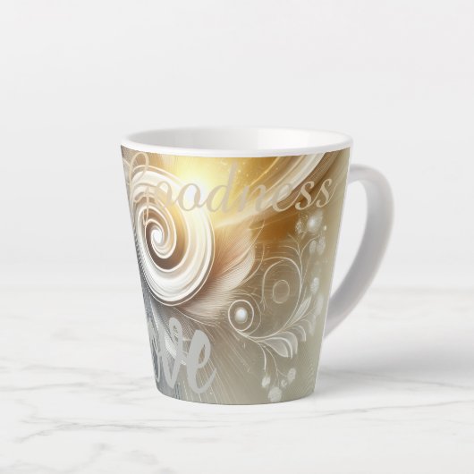 Tasse Latte Alignment (Angle droit)