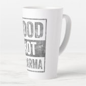 Tasse Latte Alimentation non pharmaceutique Alimentation biolo (Angle droit)