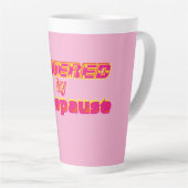 Tasse Latte Alimenté par la ménopause 1 (Angle droit)