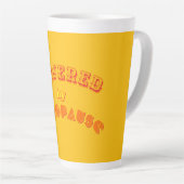 Tasse Latte Alimenté par la ménopause 2 (Angle droit)