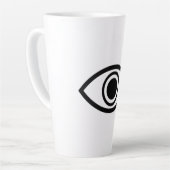 Tasse Latte all seeing eye (Angle gauche)