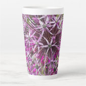 Tasse Latte Allium & Fleurs d'été (Devant)