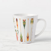 Tasse Latte Allons Faire Du Canoë (Droite)