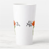 Tasse Latte Allora avec Lily (Devant)