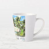 Tasse Latte Aloha 01 (Droite)