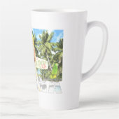 Tasse Latte Aloha 01 (Droite)