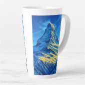 Tasse Latte Alpes Matterhorn Suisse (Angle droit)