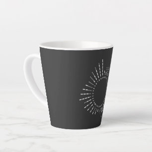Tasse Latte Alphabet Code Morse