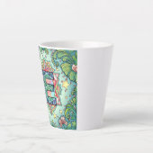 Tasse Latte Alphabet E (Devant)