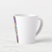 Tasse Latte Alphabet I (Angle droit)