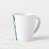 Tasse Latte Alphabet K (Angle droit)