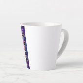 Tasse Latte Alphabet O (Angle droit)