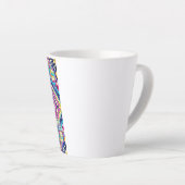 Tasse Latte Alphabet Q (Angle droit)