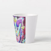 Tasse Latte Alphabet W (Devant)