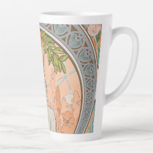 Tasse Latte Alphonse Mucha