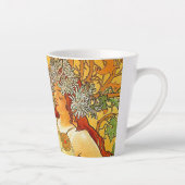 Tasse Latte Alphonse Mucha Art Nouveau Automne (Droite)