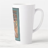 Tasse Latte Alphonse Mucha Biscuits Lefevre Utile Speckled De (Droite)