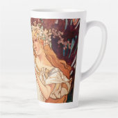 Tasse Latte Alphonse Mucha, Les Saisons (1896) Printemps (Droite)