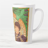 Tasse Latte Alphonse Mucha Prince et Dragon (Droite)