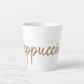 Tasse Latte Amateurs de café Cappuccino espresso (Devant)