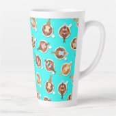 Tasse Latte Amateurs de café Meilleurs amis Fille branchée Pas (Droite)