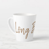 Tasse Latte Amateurs de café noir long espresso (Angle gauche)