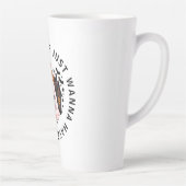 Tasse Latte Amateurs de livres d'Halloween (Droite)