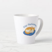 Tasse Latte Amateurs de sieste (Angle droit)