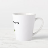 Tasse Latte Amateurs de thé chaud vert (Droite)