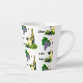 Tasse Latte Amateurs de vin ménager Idée cadeau (Droite)