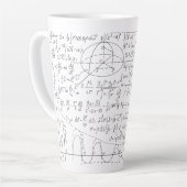 Tasse Latte Amateurs mathématiques, Formule mathématiques, Gee (Angle gauche)