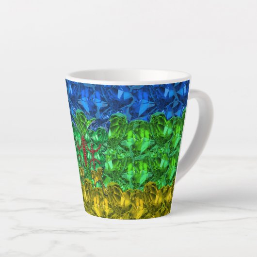 Tasse Latte Amazigh (Angle droit)