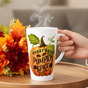 Tasse Latte Ambiance épice de citrouille