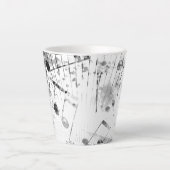 Tasse Latte Ambiance musicale 1 (Devant)