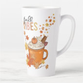 Tasse Latte Ambiente d'automne (Droite)