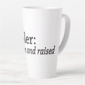 Tasse Latte Ambler Born et Raised (Angle droit)