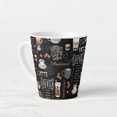 Tasse Latte american cappuccino (Angle gauche)