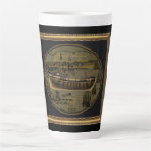 Tasse Latte American Colonial Schooner Sir Edward Hawke (Devant)