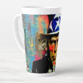 Tasse Latte American Uncle Sam (Angle gauche)