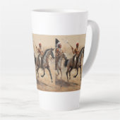 Tasse Latte Amérindien (création d'IA) (Angle droit)