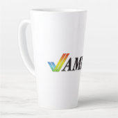 Tasse Latte Amiga Retro 80's Family Personal Computer System (Angle gauche)